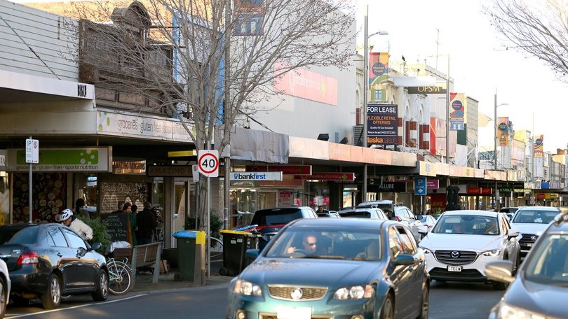 Daniel Clavell stabbed four people on a Moonee Ponds shopping strip after he was caught shoplifting. (Morgan Hancock/AAP PHOTOS)