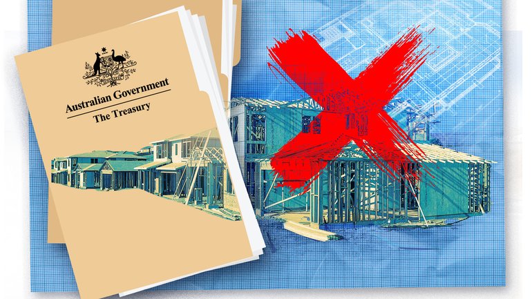 A Treasury official has admitted that Labor’s contruction policy has failed to boost home completions. 