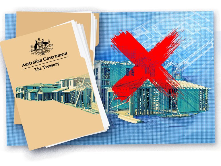 A Treasury official has admitted that Labor’s contruction policy has failed to boost home completions. 