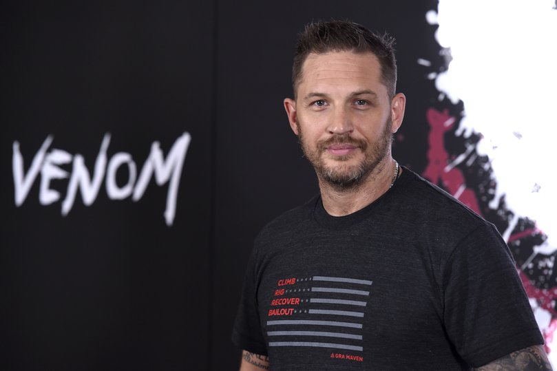 Tom Hardy clashed with Charlize Theron on the set of Fury Road. (Photo by Chris Pizzello/Invision/AP)