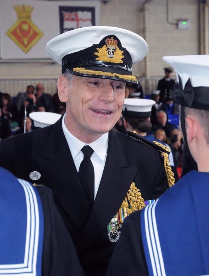 RAN Reserve Captain Shane Craig.