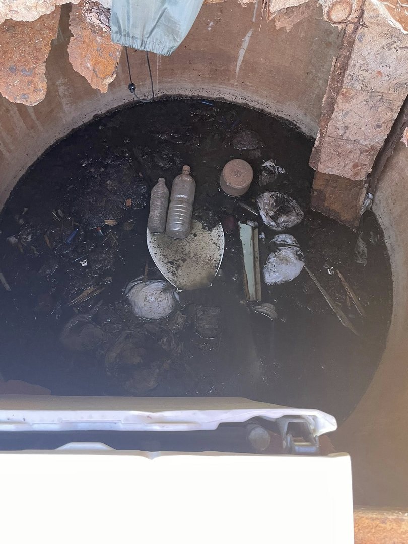 The woman was trapped for hours.