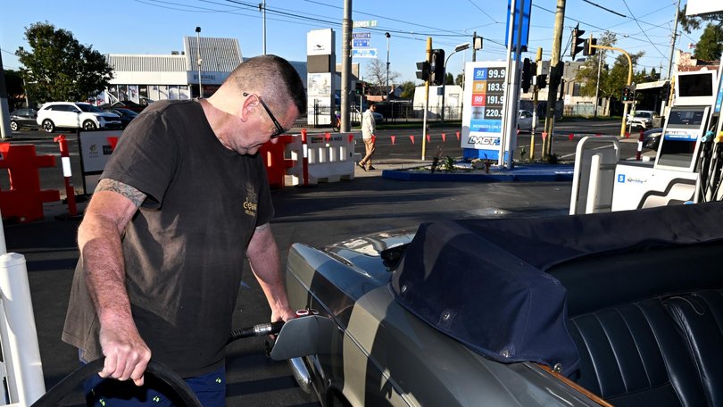 Rising oil prices are flowing through to the broader economy. Picture: NewsWire / Andrew Henshaw