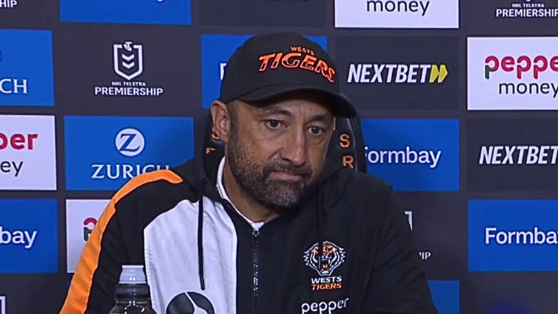 Benji Marshall has lashed out at the standard of NRL officiating after the Wests Tigers’ win over Canberra.