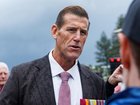 Former SAS soldier Ben Roberts-Smith says he was always going to attend the Anzac Day service.