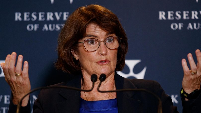 RBA governor Michele Bullock will announce the cash rate decision on May 5 when the central bank is largely tipped to lift interest rates. Picture: NewsWire / Nikki Short