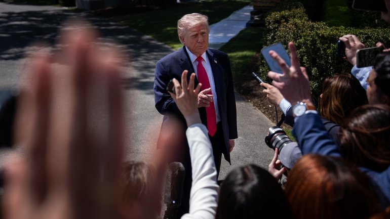 When President Donald Trump makes his speech at the White House Correspondents’ Association dinner Saturday night, he will be addressing a roomful of people he spent the week attacking. 