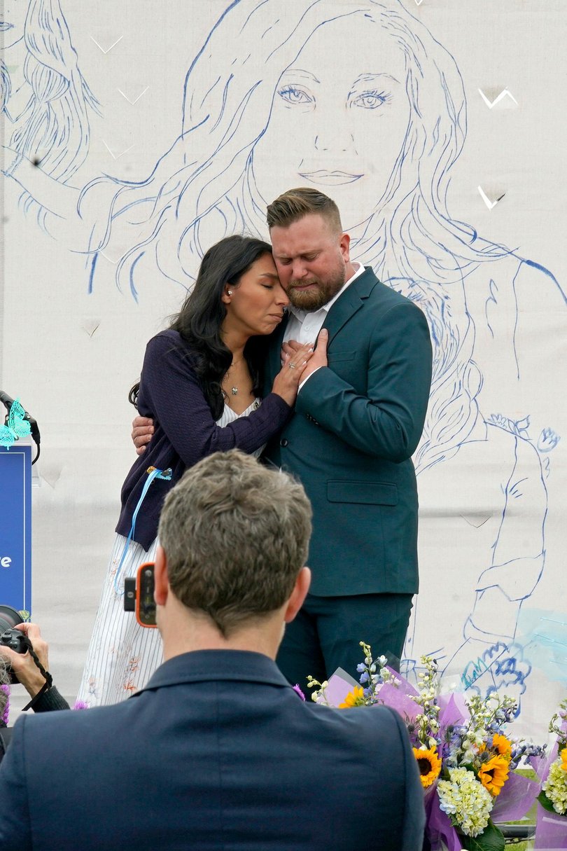 Amanda Roberts and Sky Roberts.