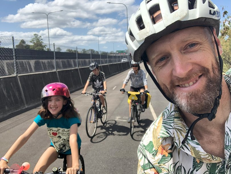 Jon, Emelie and their two children are striving to lead a more sustainable lifestyle. 