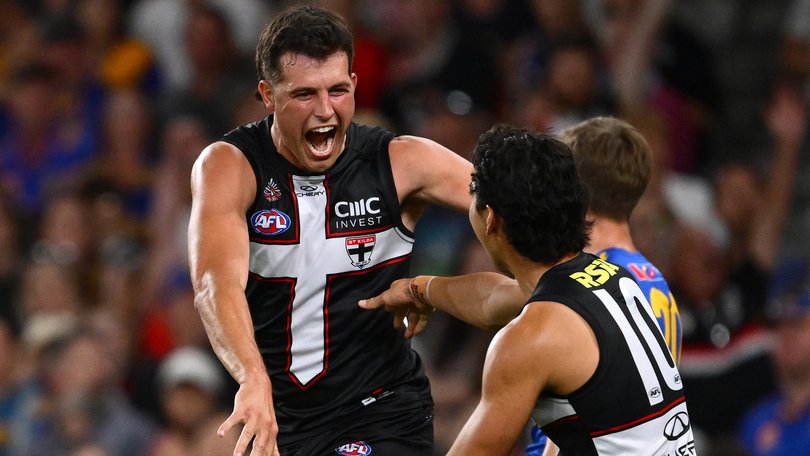 Rowan Marshall celebrates