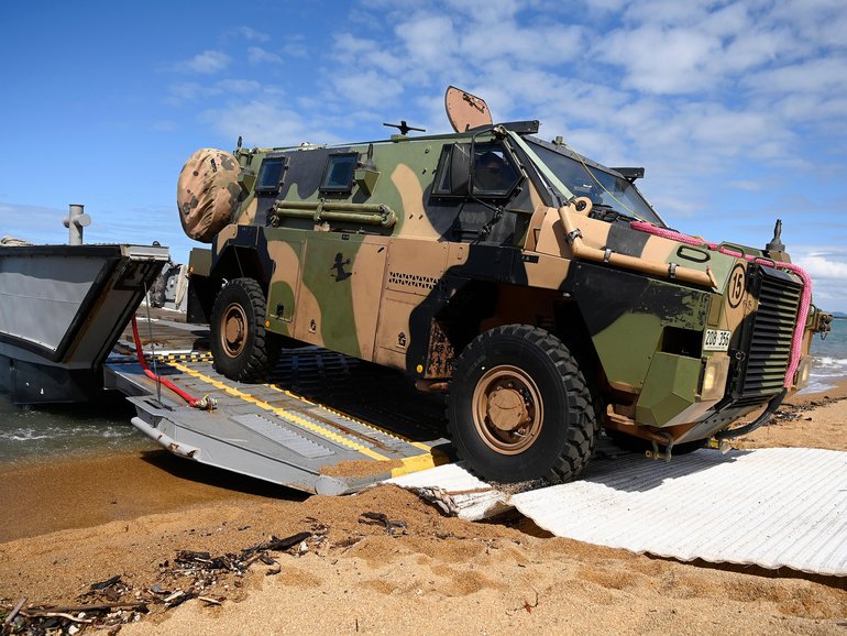 A near 300 Australian Bushmaster’s have been ordered for construction in a massive injection for the nation’s defences. 