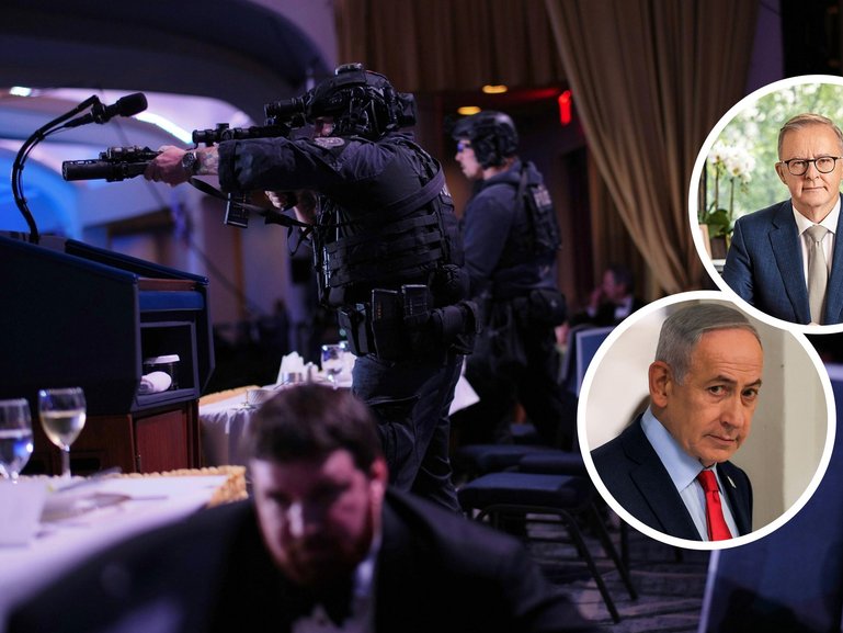 Anthony Albanese has responded to the assassination attempt of US President Donald Trump at a correspondents’ dinner in Washington.