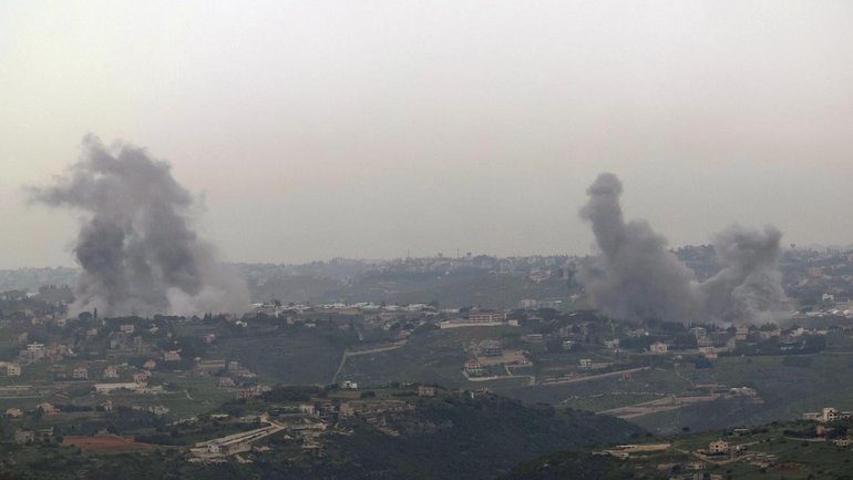An Israeli soldier was killed and six more wounded as it continues to trade fire with Hezbollah. 
