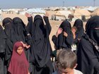 Women and children linked to IS have been held in Syrian detention camps after the fall of the so-called caliphate in 2019. Supplied