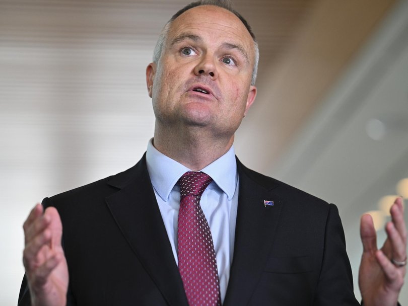 Opposition foreign affairs spokesman Ted O'Brien has questioned why Australians linked to the Islamic State should be allowed to return home at all. Picture: NewsWire / Martin Ollman