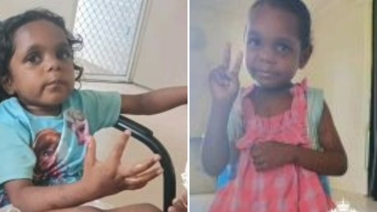 5-year-old Sharon missing in Alice Springs.