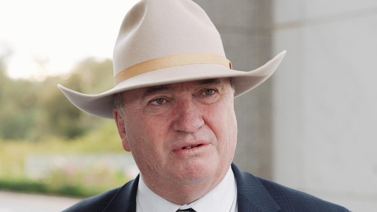 One Nation MP Barnaby Joyce said the hecklers’ comments were inappropriate. NewsWire / David Beach