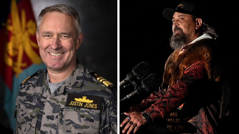 Defence Force Chief of Joint Operations Justin Jones highlighted the importance of “freedom of expression” following the booing of Indigenous welcome to country ceremonies on Anzac Day.