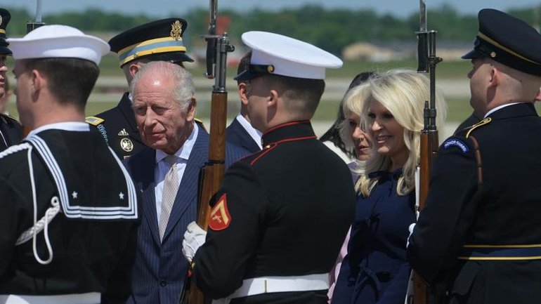 King Charles and Queen Camilla have arrived in Washington DC for a four-day state visit.