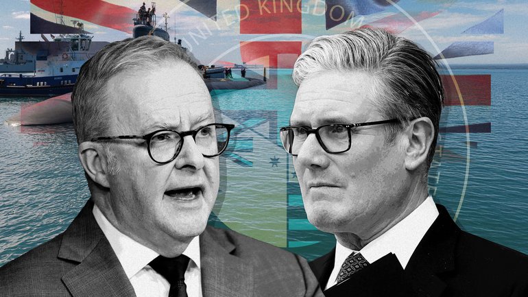 AUKUS, Starmer, Albanese