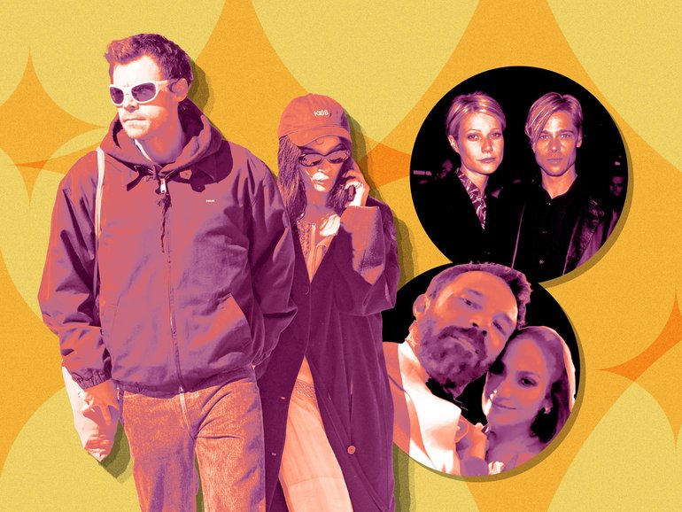 Harry Styles and Zoe Kravitz, Gwyneth Paltrow and Brad Pitt and Jennifer Lopez and Ben  Affleck.