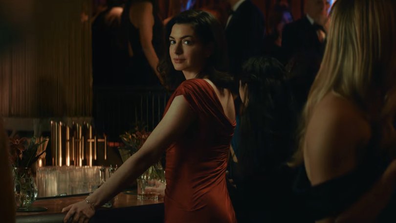 Anne Hathaway in the Verity trailer.