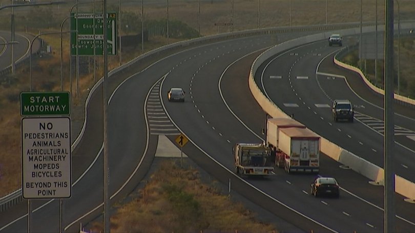 The bypass has been shut eastbound to all traffic.
