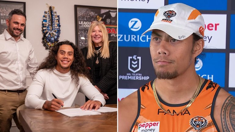Jarome Luai is on his way out of Wests Tigers to the PNG Chiefs.