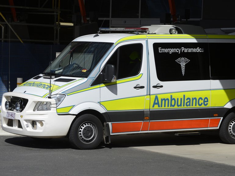 Worker killed after being crushed loading stock at worksite near Toowoomba.