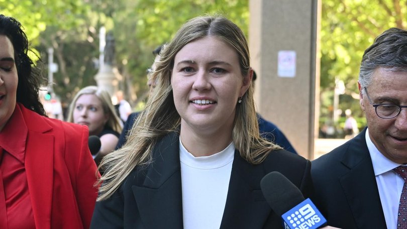 Advocate Brittany Higgins is behind a new push for Victoria to improve justice for victim-survivors. (Dean Lewins/AAP PHOTOS)