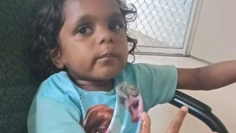 Five-year-old Sharon Granites has been missing since Saturday night. NT Police