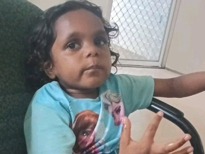 Five-year-old Sharon Granites has been missing since Saturday night. Picture: NT Police