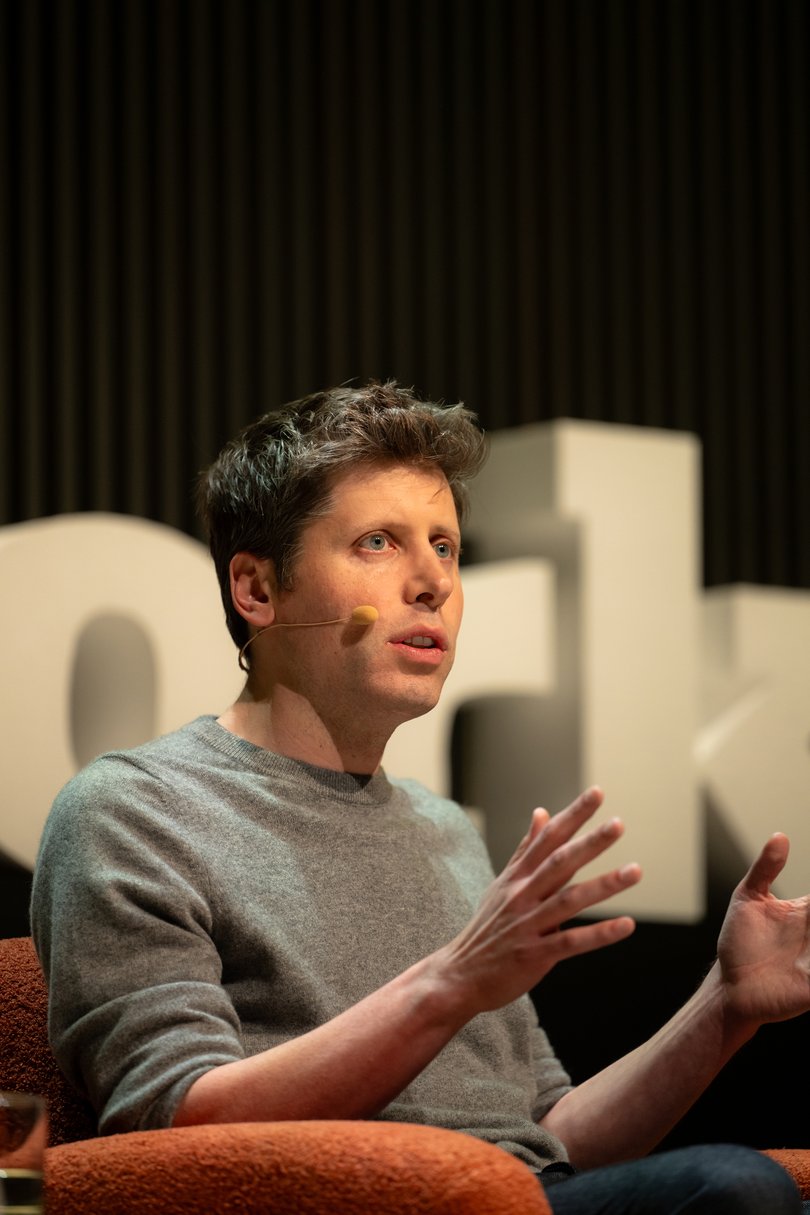  Sam Altman, the OpenAI chief executive, in interviewed in San Francisco on June 24, 2025. Elon Musk’s legal team have  started arguing his case against OpenAI.