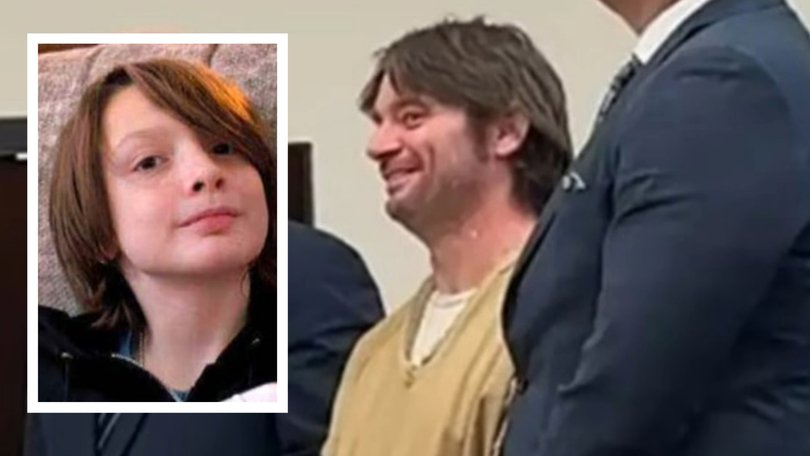 David Huff confessed to killing his girlfriend and son, Jeremiah, pictured left.