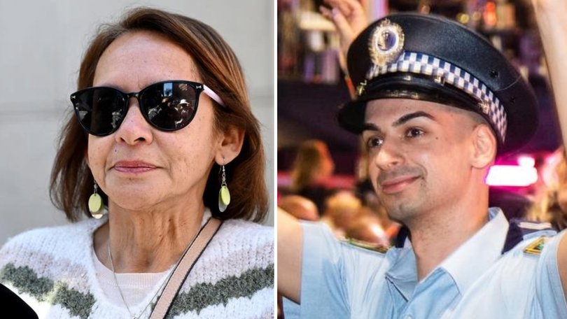 Coleen Lamarre has been charged with allegedly attempting to influence a key witness in son Beaumont Lamarre-Condon's high-profile murder trial.