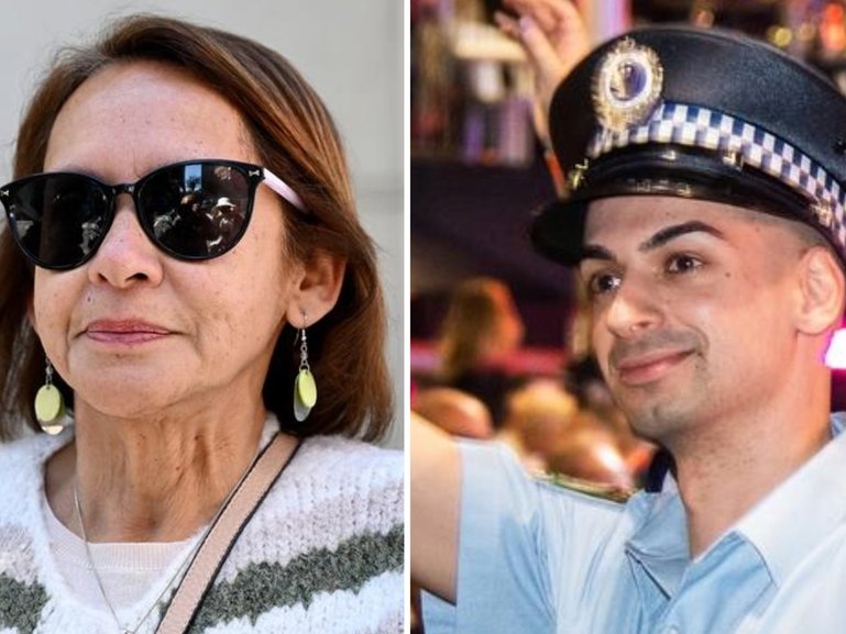 Coleen Lamarre has been charged with allegedly attempting to influence a key witness in son Beaumont Lamarre-Condon's high-profile murder trial.