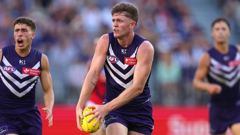 Nathan O'Driscoll in action against Melbourne earlier this season.