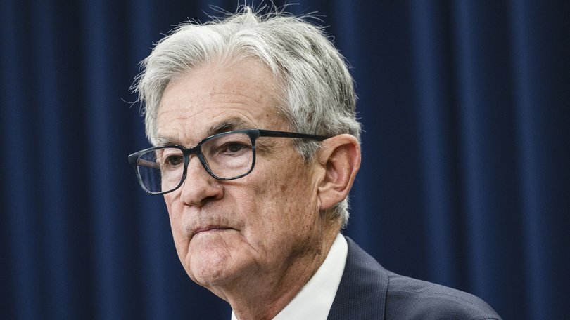 Jerome Powell, the Federal Reserve chairman, speaks at a news conference at the Federal Reserve in Washington.