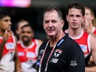 Ross Lyon his explained his offer to consider his role as St Kilda coach over an offensive comment. (Matt Turner/AAP PHOTOS)