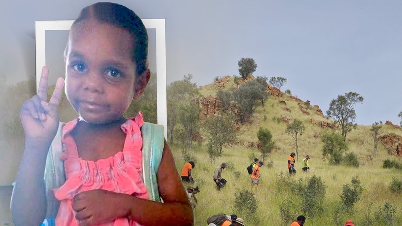 A body believed to be that of a missing five-year-old has been found in Central Australia, with the girl’s mum issuing a heartbreaking message to her daughter.