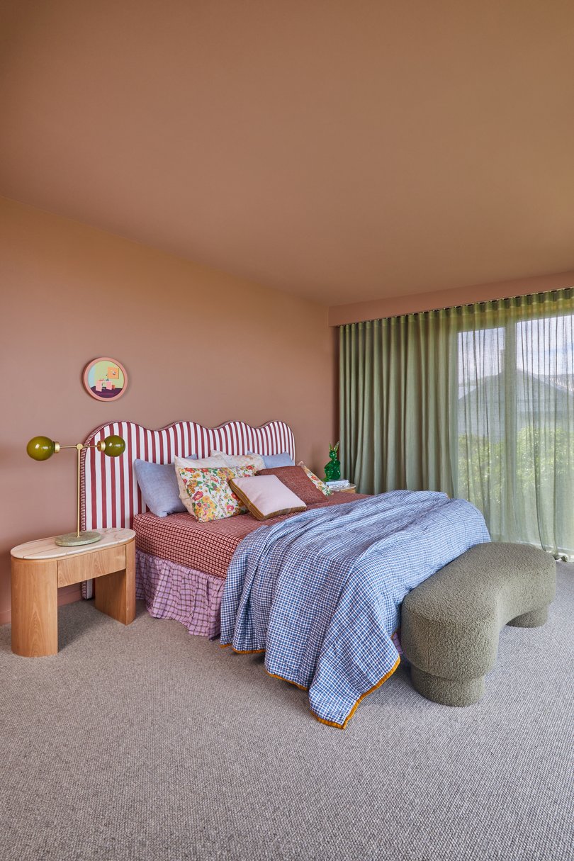 One of the bedrooms.