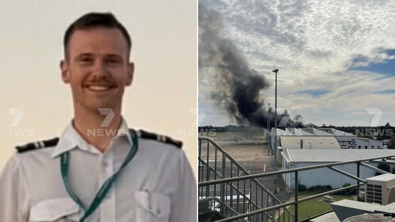 Rob Hoyle was the pilot who died on Thursday from a crash at an Adelaide airport