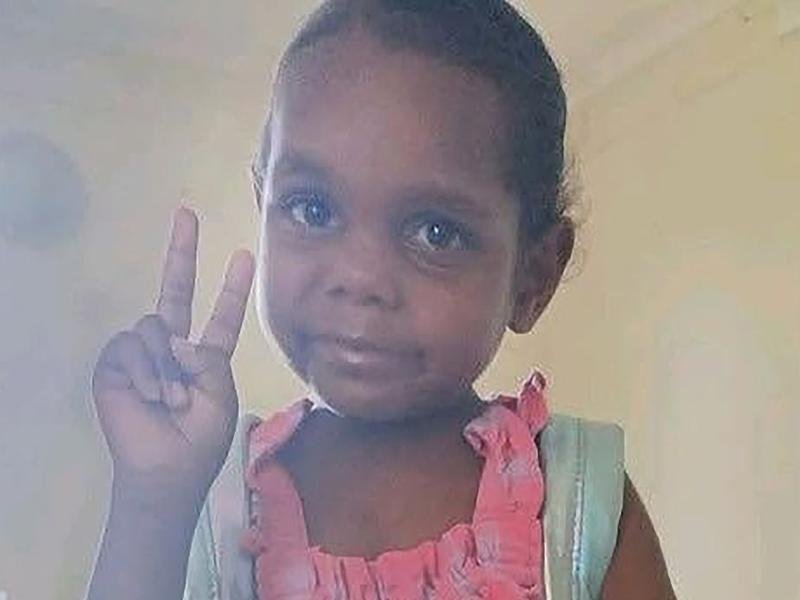 Kumanjaya Little Baby was reported missing from Old Timers Camp on the outskirts of Alice Springs in the early hours of Sunday morning.