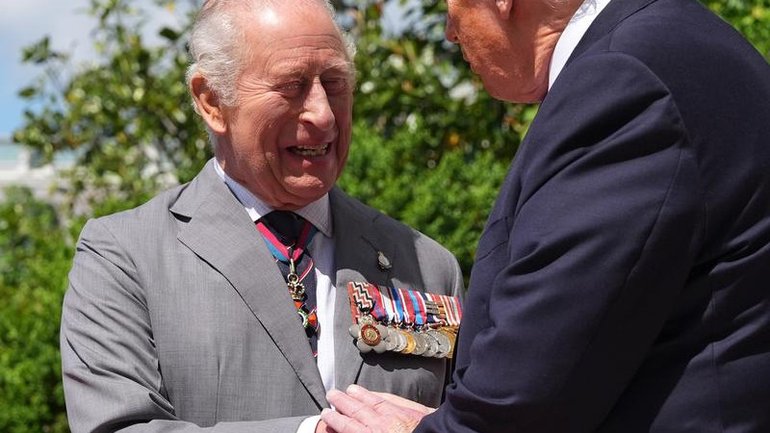 US President Donald Trump has called King Charles and Queen Camilla "really great people". 