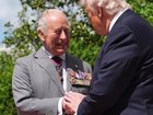 US President Donald Trump has called King Charles and Queen Camilla "really great people". 