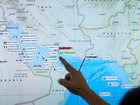Iran continues to block the Strait of Hormuz in response to a US blockade of Iran's oil exports.