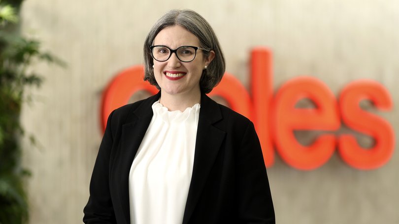 Coles CEO Leah Weckert.