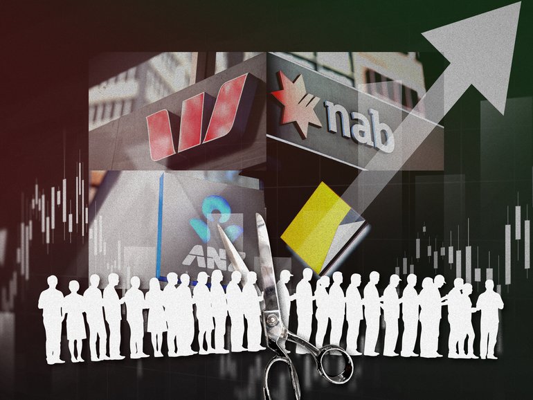 Bank profits after job cuts