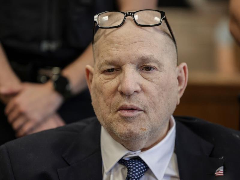 Harvey Weinstein is on trial for the third time on a charge accusing him of raping Mann in a New York hotel in March 2013.
