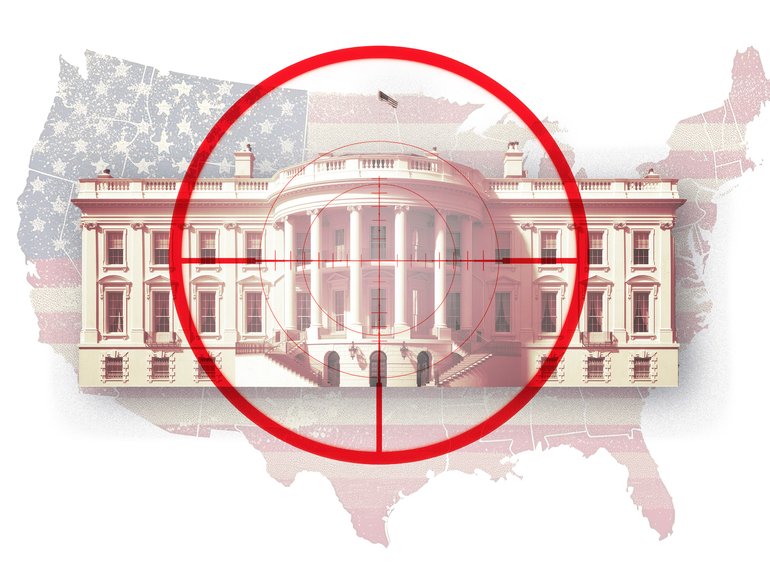 Three assassination attempts in as many years have handed Donald J Trump the unwanted title of most targeted president in US history, Ben Harvey writes. 